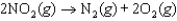 A scientist conducts an experiment to determine the rate of the following reaction:   If the initial concentration of NO<sub>2</sub> was 0.250 M and the concentration of NO<sub>2</sub> was 0.200 M after 0.200 s, what is the average rate of the reaction?