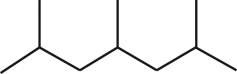 Which of the following monomers is used in making the polymer illustrated below?   A)    B)    C)    D)    E)   