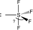  Predict the bond angle indicated in SF<sub>4</sub>.   A) 120<sup> \circ </sup> B) 90<sup> \circ </sup> C) greater than 120<sup> \circ </sup> D) less than 120<sup> \circ </sup> E) 109.5<sup> \circ </sup> 