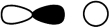  Which of the following represents a  \pi  * antibonding molecular orbital? A)    B)     C)    D)    E)    
