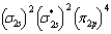 What is the valence electron molecular orbital electron configuration of C<sub>2</sub>? A)    B)    C)    D)    E)   