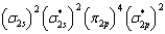 What is the valence electron molecular orbital electron configuration of N<sub>2</sub>? A)    B)    C)    D)    E)   