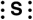 Which of the following is the correct Lewis symbol for S? A)    B)    C)    D)    E)   