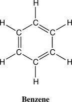How many total equivalent Lewis structures are needed to describe the cyclic compound benzene, C<sub>6</sub>H<sub>6</sub>?   A) 1 B) 2 C) 3 D) 4 E) 5