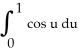 <strong>Which of the following is a correct substitution for the integral ?</strong> A) u = ln x; B) u = ; C) u = ln x; D) u= ln x; du E) u = ln x;