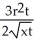 <strong>Let G(x, r, t) = 2 t + - . Find .</strong> A) 4xt - - B) 4x - C) D) 4xt + - E) none of these