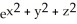 Let f(x, y, z) = . Find . Enter your answer as a polynomial in in standard form (unlabeled).