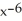 <strong>Find the value of k that makes the antidifferentiation formula true. = k + C</strong> A) 6 B) -6 C) D) -