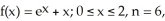 Given set up a Riemann sum to approximate the area under the graph of f(x) on the given interval. Use the left endpoints. Is the following the correct sum?