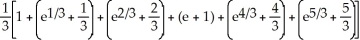 Given set up a Riemann sum to approximate the area under the graph of f(x) on the given interval. Use the left endpoints. Is the following the correct sum?