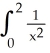 <strong>Given the graph of the function y = , set up the definite integral that gives the area of the shaded region. </strong> A) dx B) dx C) dx D) dx