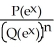 f(x) = Enter your answer exactly as just where P and Q are polynomials in in standard form.