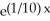 <strong>Determine a function y = f(x) such that y' = y and f(0) = -3?</strong> A) y = -3 B) y = - 3 C) y = - 3 D) y = E) none of these