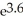 <strong>If ln x = -3.6, write x using the exponential function.</strong> A) B) C) 3.6 D)