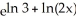 Enter just a standard polynomial in x.