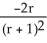<strong>Differentiate F(r) = (r - 1)(r + 1 </strong> A) (2 + 2 - 2r)(r + 1 B) 2r( + r -1) C) D) 4 - 2r