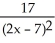 <strong>Differentiate f(x) = </strong> A) - B) C) - D)