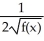 <strong>Let g(x) =   . Using the chain rule, find an expression for the derivative of [g(f(x))].</strong> A)   f'(x) B)   f'(   ) C)   f'(x) +     f(x) D)   f(   ) E) none of these <div style=padding-top: 35px> 