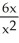<strong>If f(x) = + and g(x) = 1 - , find f(g(x)).</strong> A) - 6 B) - + 3 C) - 6x D)