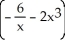 <strong>If f(x) = + and g(x) = 1 - , find f(g(x)).</strong> A) - 6 B) - + 3 C) - 6x D)
