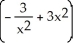 <strong>If f(x) = + and g(x) = 1 - , find f(g(x)).</strong> A) - 6 B) - + 3 C) - 6x D)