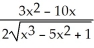 <strong>If y = and u = - 5 + 1, find .</strong> A) B) - + 1) C) D)