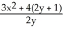 <strong>Suppose that x and y are related by the equation + = . Use implicit differentiation to determine .</strong> A) = B) = 3 + 2(y + 1) C) = D) =