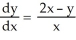 Use implicit differentiation to determine where xy + 10 = . Is correct?