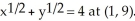 Use implicit differentiation to determine the slope of the graph of Enter just an integer.