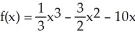 Determine all the values of x where relative maximum and minimum points of the function occur. Distinguish the maxima from the minima using the second derivative rule. Enter your answer exactly as: f(a) rel max, f(b) rel min in that order.