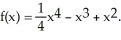 Find the interval(s) where f is increasing and concave down for Enter your answer in standard interval notation as either: (a, b) or (a, b)∪(c, d) where a< c with any irrational numbers in lowest terms of form: e ±