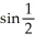 Find the third Taylor polynomial of f(x) = sin x at x = 0 and use it to approximate   . Enter just a real number rounded off to two decimal places.<div style=padding-top: 35px> 