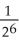 Determine the sum of the following geometric series: 1 -   +   -   +   - ... . Enter just a reduced fraction of form   .<div style=padding-top: 35px> 