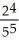 Determine the sum of the following geometric series:   +   +   +   +   + ... . Enter just a reduced fraction of form   .<div style=padding-top: 35px> 
