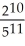 Determine the sum of the following geometric series:   +   +   +   +   + ... . Enter just a reduced fraction of form   .<div style=padding-top: 35px> 