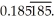 Sum an appropriate infinite series to find the rational number whose decimal expansion is:   Enter just a reduced fraction of form   .<div style=padding-top: 35px> 