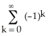 Determine the sum of the following infinite series:     . Enter just a reduced fraction of form   .<div style=padding-top: 35px> 