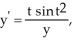 Given the differential equation: is this the solution
