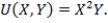 Suppose that there are two goods, X and Y. The utility function is   The price of Y is $2 per unit and the price of X is P. Derive the Hicksian demand curve for X for utility equal to 2,000 units.