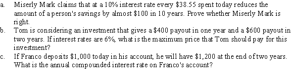 Answer the following questions.  