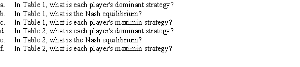 Use the following to answer question: Table 12.30   -(Table 12.30)  