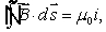 In Ampere's law,   the direction of the integration around the path: A)  must be clockwise B)  must be counterclockwise C)  must be such as to follow the magnetic field lines D)  must be along the wire in the direction of the current E)  none of the above