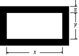  <strong>The figure shows a rectangular brass plate at 0  \degree C in which there is cut a rectangular hole of dimensions indicated. If the temperature of the plate is raised to 150  \degree C:  </strong> A) x will increase and y will decrease B) both x and y will decrease C) x will decrease and y will increase D) both x and y will increase E) the changes in x and y depend on the dimension z <div style=padding-top: 35px>  