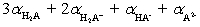 The mean fraction of protons,   ,bound to H<sub>3</sub>A ranges from____________________ and   (theoretical) =____________________ . A) 0 to 3;   B) 1 to 3;   C) 0 to 3;   D) 1 to 2;   E) 0 to 2;  