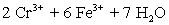 A student is given the assignment to determine the mass iron in a brand of women's vitamins.He begins by taking four vitamin tablets,grinding the tablets into a fine powder to undergo the necessary sample preparation to free all iron from the sample matrix and to reduce all iron to the +2 state.The resulting Fe<sup>2+</sup> solution is transferred to a 250 mL volumetric flask and diluted to volume with distilled water.A 50 mL aliquot of the sample requires 42.98 mL of 1.00 x 10<sup>−</sup><sup>3</sup> M   .Calculate the mg Fe per tablet.   ⇋  