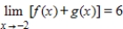 If   and   , find   . ​ A)  20 B)  6 C)  -2 D)  -14 E)  does not exist