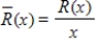 <strong>If the revenue for a product (in dollars) is and the average revenue per unit is , , find . </strong> A) $520 per unit B) $545 per unit C) $530 per unit D) $0 per unit E) does not exist