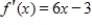 Let   . Use the definition of derivative and the Procedure/Example table in this section to verify that   . Then, find the slope of the tangent to the graph of   at   . ​ A)  27 B)  12 C)  -27 D)  -12 E)  0