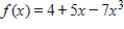 Identify x-values where   ​   ​ A)    B)    C)    D)    E)   