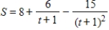 The daily sales S (in thousands of dollars)  that are attributed to an advertising campaign are given by   where t is the number of weeks the campaign runs. Find the rate of change of sales at any time t and use the second derivative to find how this rate is changing at   . Round your answer to four decimal places, when applicable. ​ A)    B)    C)    D)    E)   